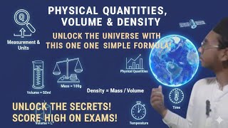 Physical Quantities, Volume &amp; Density Explained | Full Concept with easy  Examples in Urdu/Hindi
