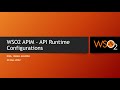 004  wso2 apim  api runtime configurations