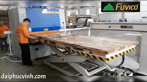 MÁY CHÀ NHÁM THÙNG 1,3m 3 Trục kết hợp bán nâng thủy lực tự động lùa ván với chỉ 1 công nhân