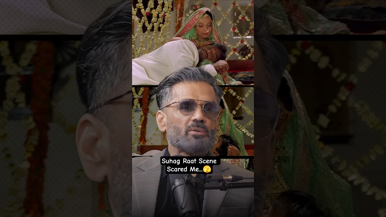 Suniel Shetty Was SCARED About Shooting SUHAAGRAT Scene In Border 😰 | #shorts #bollywood #podcast