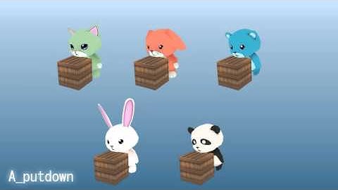 [Animal Adventure Pack] Animation sample video(ver1.0)