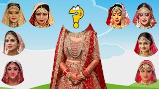 Yeh rishta Kya Kehlata Hai all season Bridal Look Wrong head puzzle |Shivangi Joshi, Hina Khan,naira
