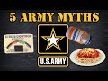 5 Army myths debunked