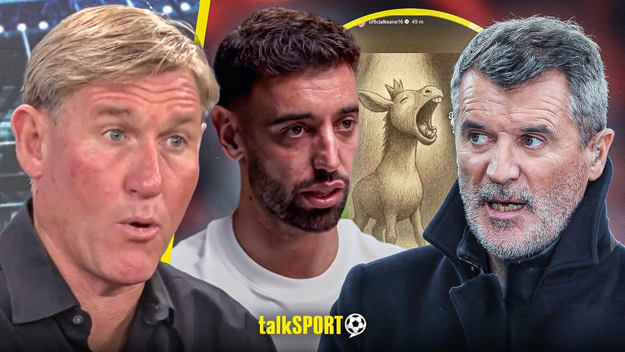 "SHUT UP!" Simon Jordan WEIGHS IN on Bruno Fernandes BLASTING Roy Keane as 'LIAR' in Interview DIG!