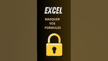 Comment Masquer Des Formules Excel | Astuce