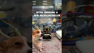 happy happy happyyy 🤩😂#microcontrollers #esp32cam #electronics #techvideos #funnyvideo