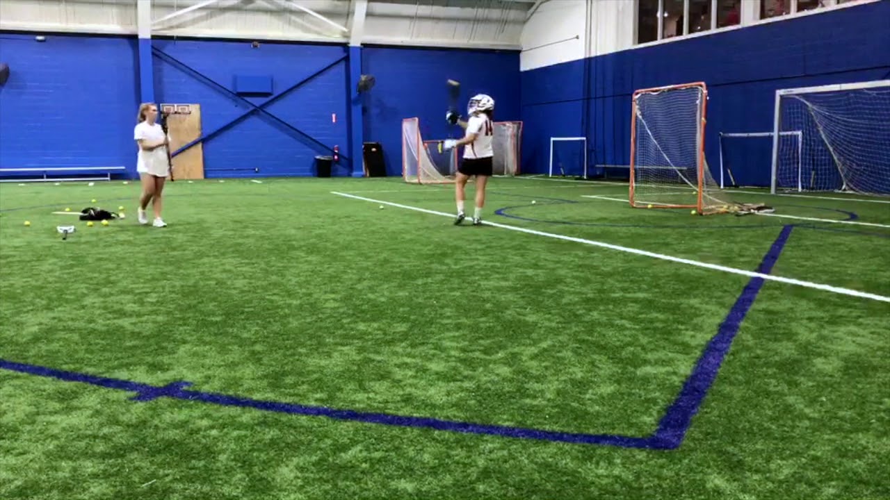 Lacrosse Goalie Warm Up Small Stick YouTube