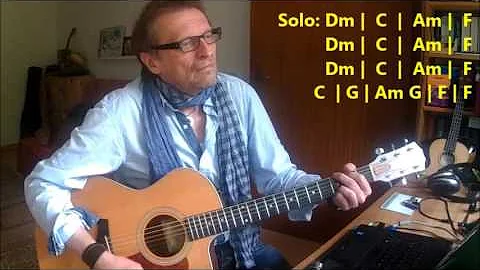 How To Play "Right Down The Line" by (c) Gerry Raf...