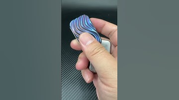 This is a fidgety slider that is excellent in appearance, design and feel#edc #fidgettoys