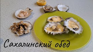 Сахалин - собираем морепродукты по отливу устрицы и гребешок#сахалин #море #природа