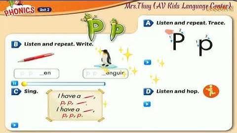 Unit 2 Lesson 2 PHONICS  Tiếng Anh 2 I-learn Smart Start