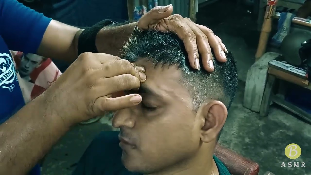 Amazing Head & Body Massage By Berber Debu | Bong ASMR Massage
