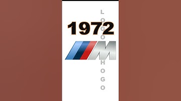 BMW 1 & BMW M Logo Evolution #bmw #car # #brandhistory #logosevolution #automobile#logoshogo