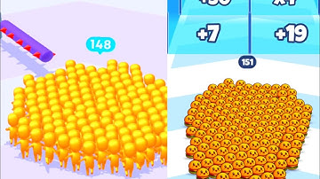 Count Master Vs Food Run| Asmr satisfying gameplay