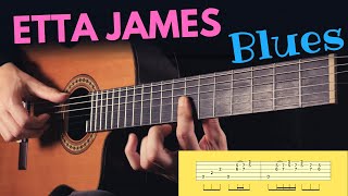 I'd Rather Go Blind ★ ETTA JAMES (fingerstyle guitar + tab) chords