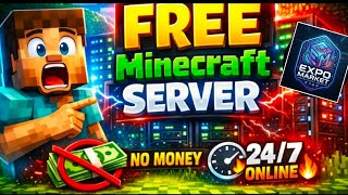 How to make free minecraft server 24x7 | free 24/7 minecraft hosting 🙋