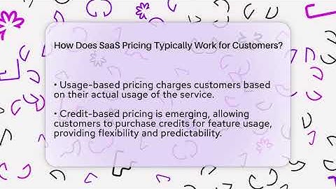 How Does SaaS Pricing Typically Work for Customers? | The SaaS Pros Breakdown News
