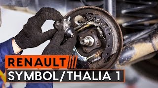 Como mudar Bombitos de travão RENAULT THALIA I (LB0/1/2_) - vídeo grátis online