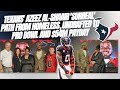 Texans star Azeez Al-Shaair 'surreal' path from homeless, undrafted to Pro Bowl, $54 million payday