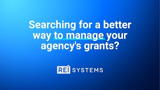 Grants Management for the Federal Market