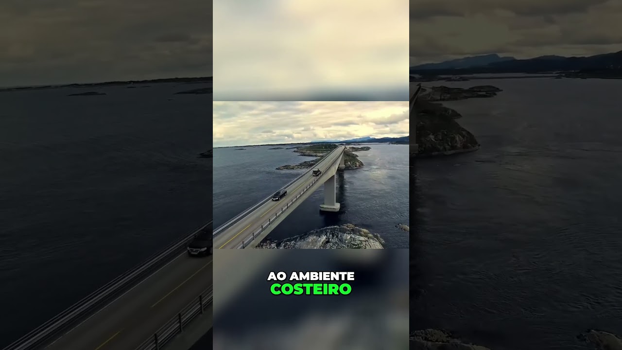 A CÊNICA ESTRADA DO ATLÂNTICO -  NORUEGA