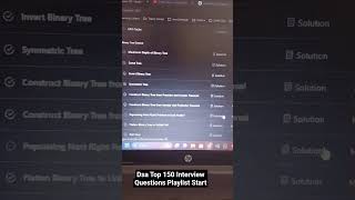 Leetcode top 150 Interview Questions Dsa , Playlist Start #dsa #problemsolving #coding #leetcode