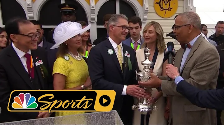2018 Preakness Stakes Trophy Presentation I NBC Sp...