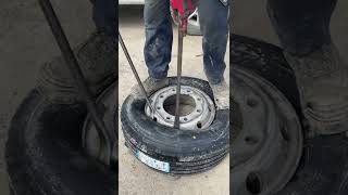 Simple Trick For Reverse Mount Rims       #tireguy #tiredoctor #tires #tiretech #reversemount #rims