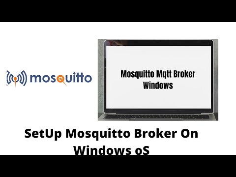 Setting up Mosquitto Mqtt Broker on Windows