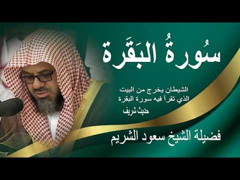 ‏‏  سورة البقرة كاملة  الشيخ سعود الشريم دون اعلان دخلها | surah baqarah Saud Shuraim