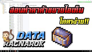 Ragnarok DATA - สอนทำดาต้าไอเท็มใหญ่ (โคตรง่าย)
