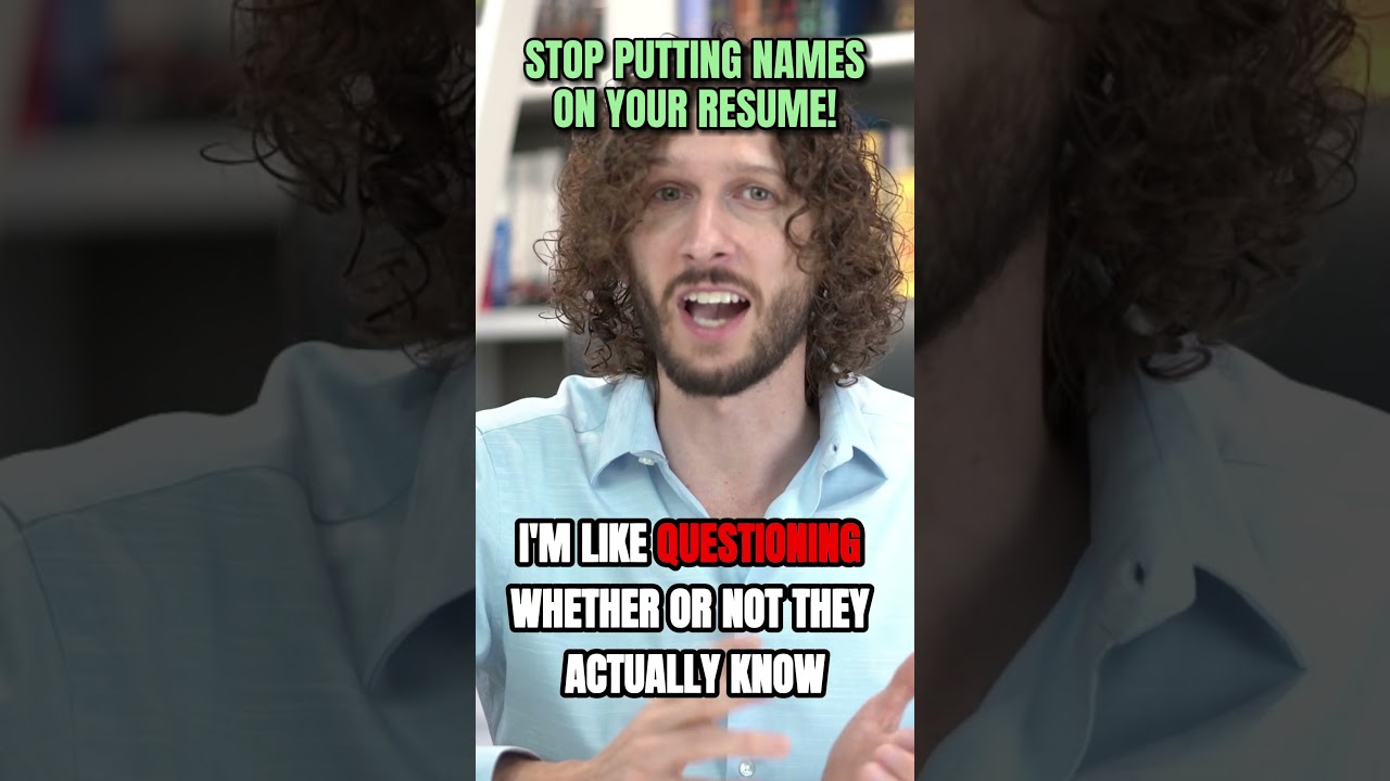 What References Should You Use on Your Resume?