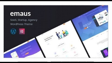 Emaus | SaaS App and Startup WordPress Theme | Themeforest Templates