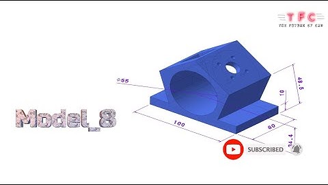 How to create 3D Model in Catia V5 Model#08 _Simple model for beginners _easy to learn _tutorials