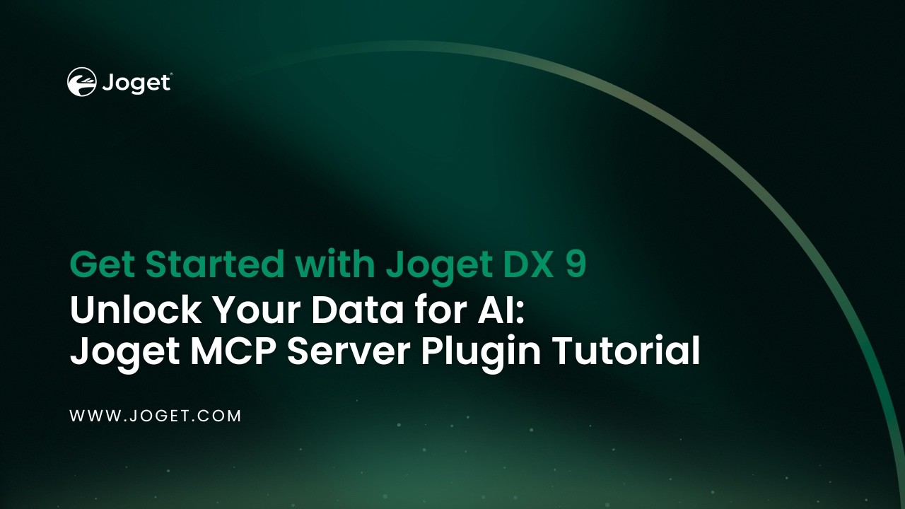 Unlock Your Data for AI: Joget MCP Server Plugin Tutorial - YouTube