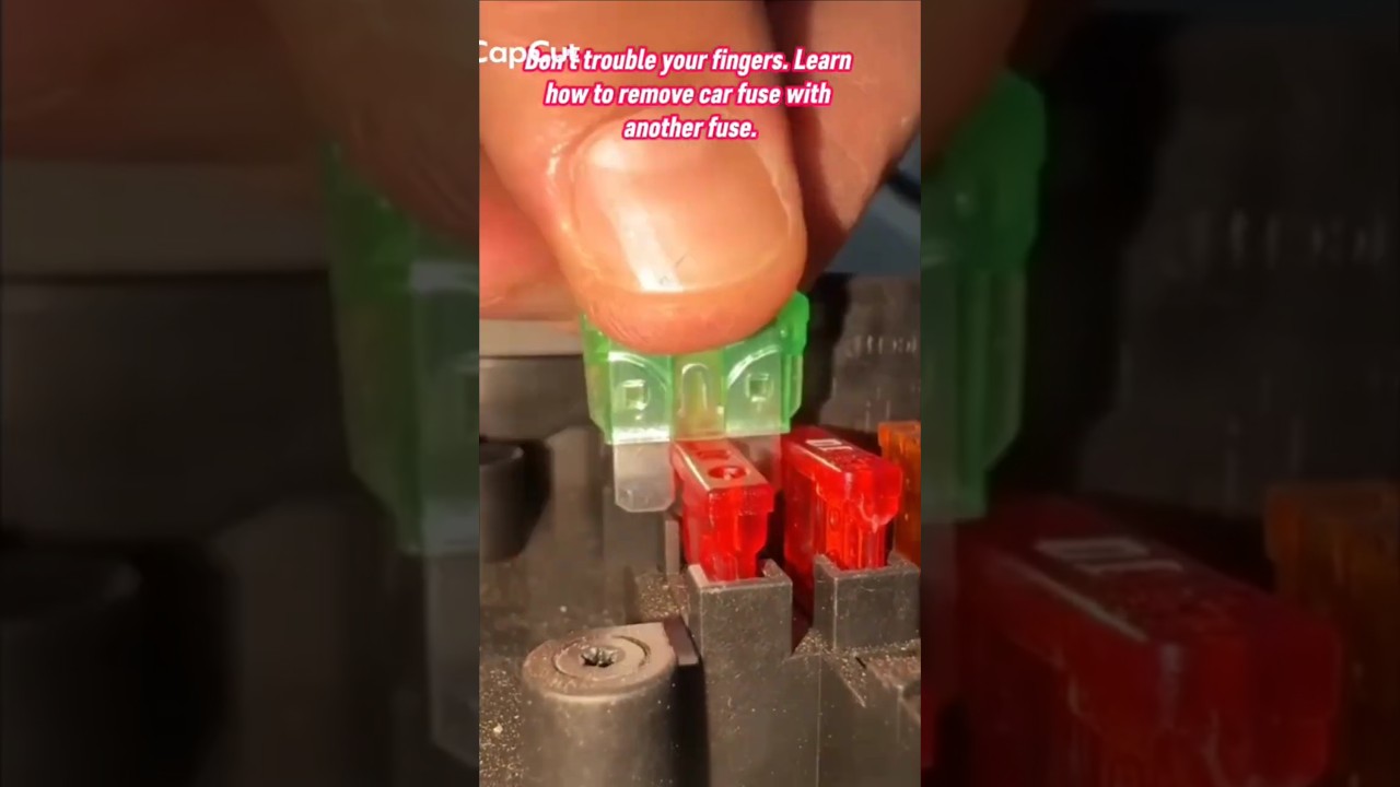 Car Fuse Removal Hack. 