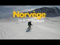Ski de rando nordique dans le jotunheimen en norvge