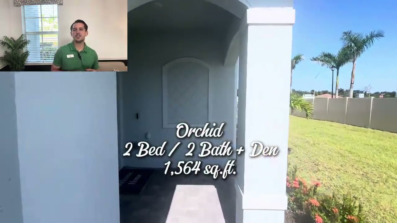 Palm Lake at Coco Bay MODEL HOME Orchid Model Villa in Englewood, FL