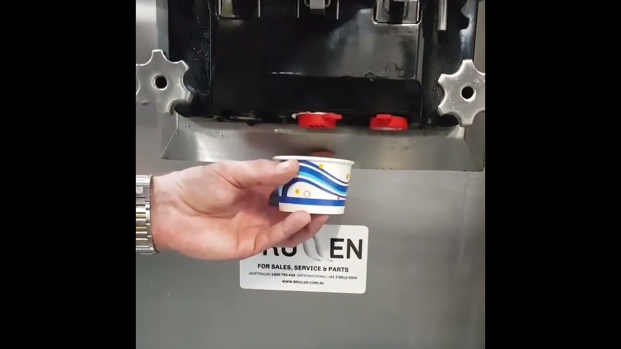 Brullen i95 PRO making soft serve noodles!!! 🍜