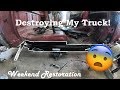 Inner Rocker Rebuild - 1985 Chevy K10 Restoration - Update #8 - Weekend Restoration