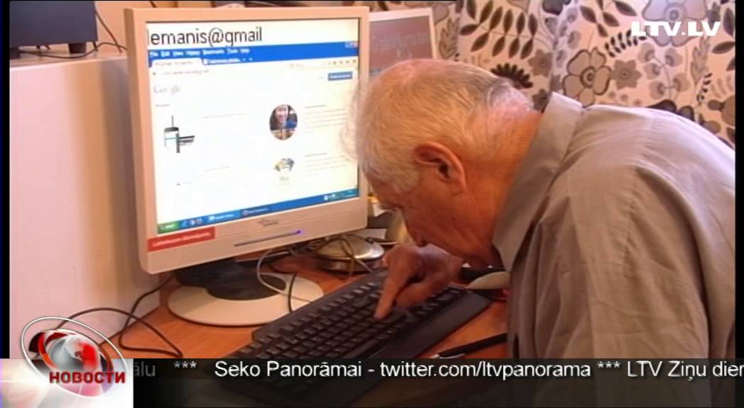 Компьютерные курсы для слабовидящих пенсионеров - YouTube