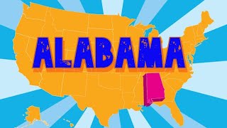 The State Of Alabama Geographical Overview