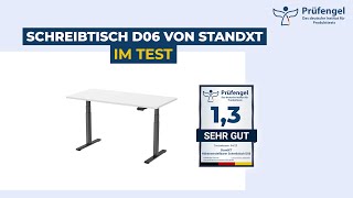 Höhenverstellbarer Schreibtisch D06 Von StandXT Im Test 2023