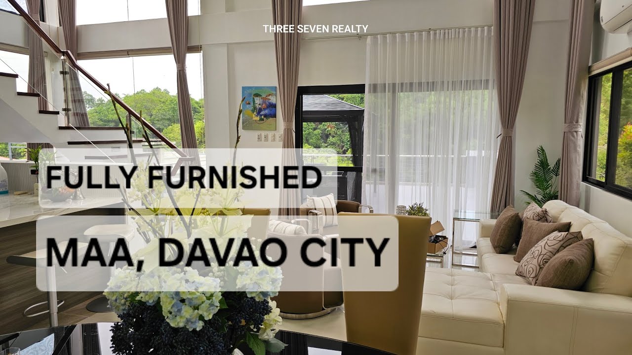 Modern Contemporary Design House & Lot For Sale/Rent in an Exclusive Subdivision in Maa, Davao City