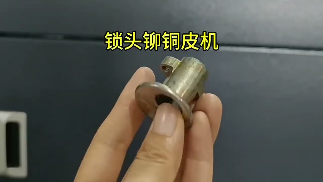 JRZ-39B Rim Cylinder Housing Riveting Brass Plate Machine Lock Making Machine Lock Assembly Machine