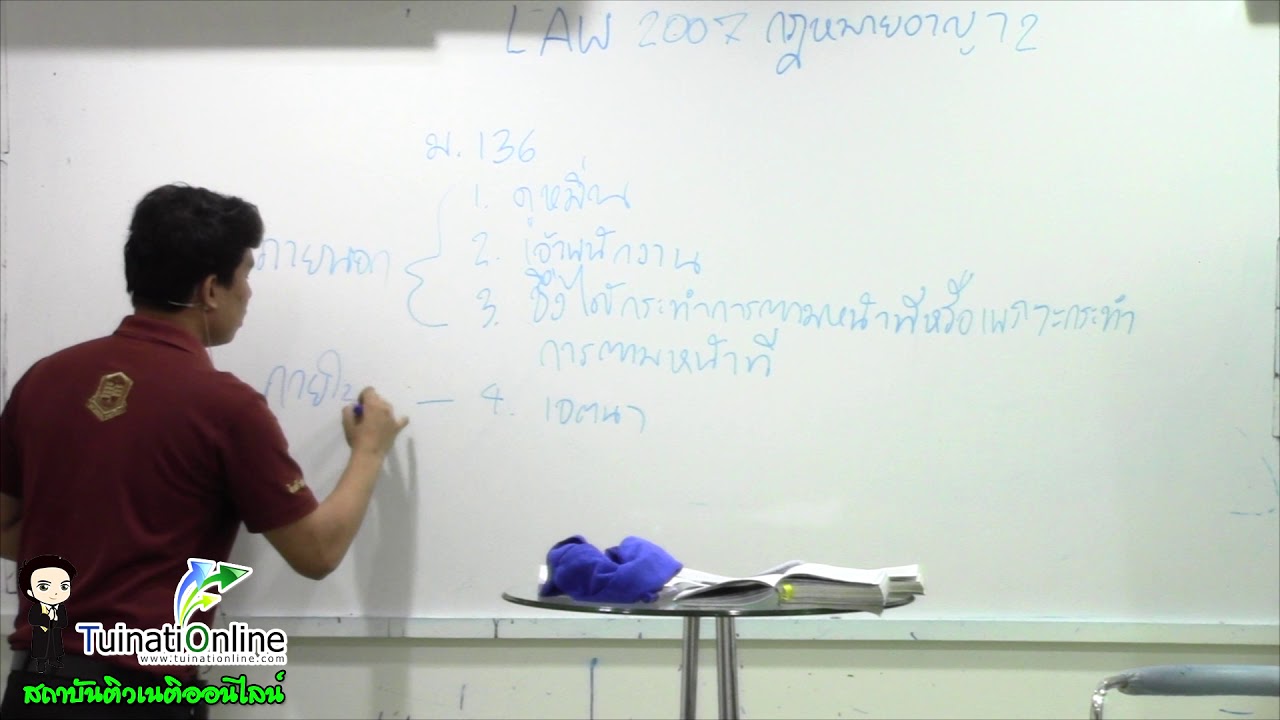 ติวกฏหมายอาญา 2  (Law 2007) นิติศาสตร์ ม.รามคำแหง 2/60 ครั้งที่ 1
