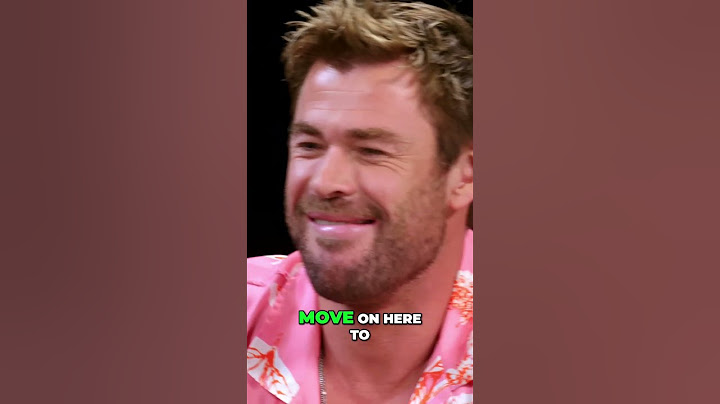 Chris Hemsworth Gets Nervous While Eating Spicy Wings#chrishemsworth #spicyfood