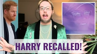 Harry Recalled To Base! Following HUMILIATING PR Stunt Gone Wrong!