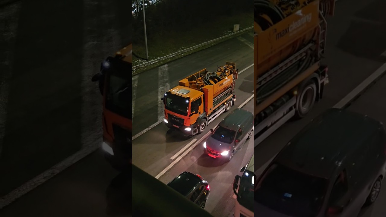 🟧MAN truck roadside maintenance 🇩🇪 