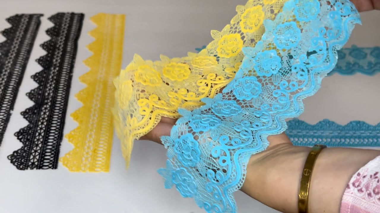 How to make a quick lace in an hour,  ready to use, with only 3 ingredients  دانتيل غذائي بساعة فقد
